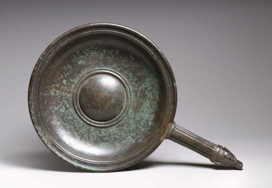 Bronze patera (shallow bowl with handle) early 1st century A.D. https://www.metmuseum.org/art/collection/search/255965