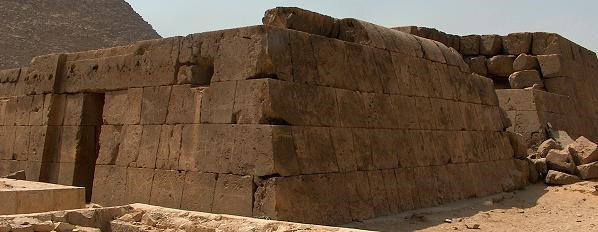 Early Egyptian mastaba tomb at Giza, Egypt