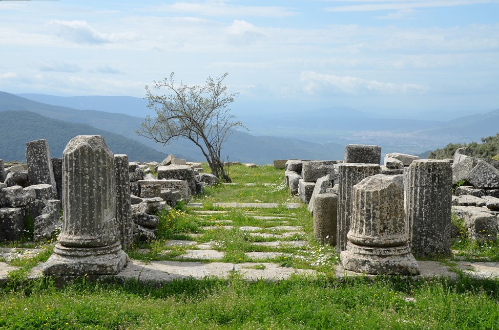 The Sanctuary of Zeus Labraundos overlooking the plain of Milas