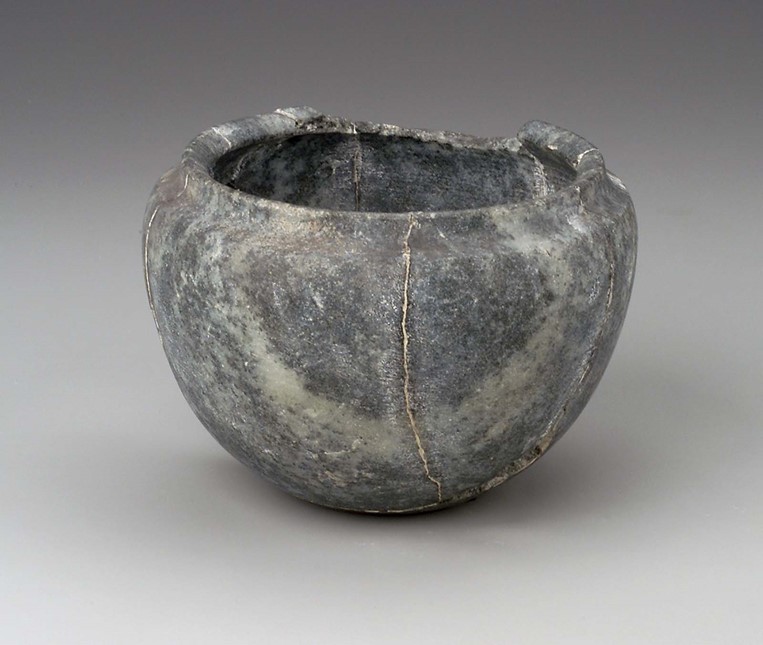 Carinated bowl Egyptian Old Kingdom, Dynasty 4 2575–2465 B.C., Harvard University—Boston Museum of Fine Arts Expedition
