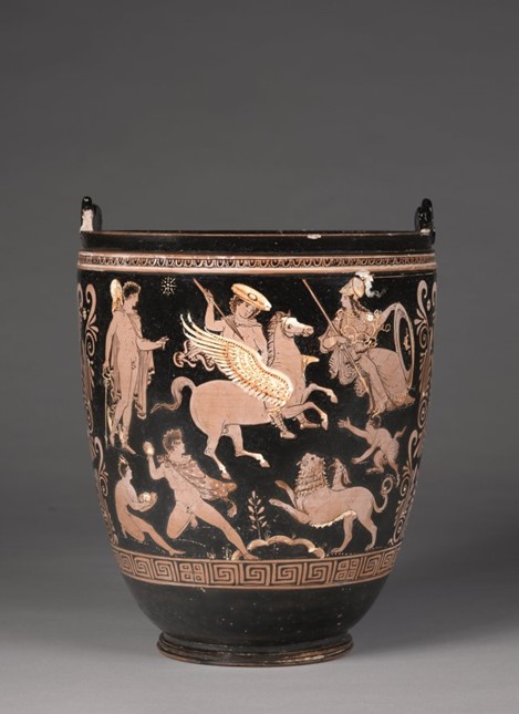 Apulian Situla c. 350 BC, South Italy, Apulian, 4th Century BC