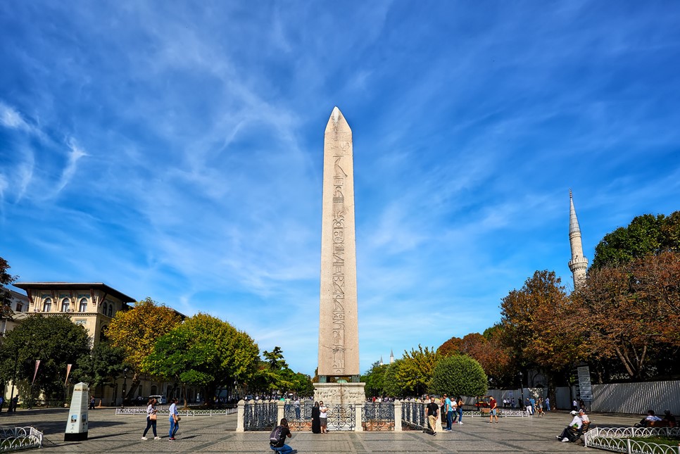 The obelisk of Theodosius I in Istanbul. Photo by M. Nasr