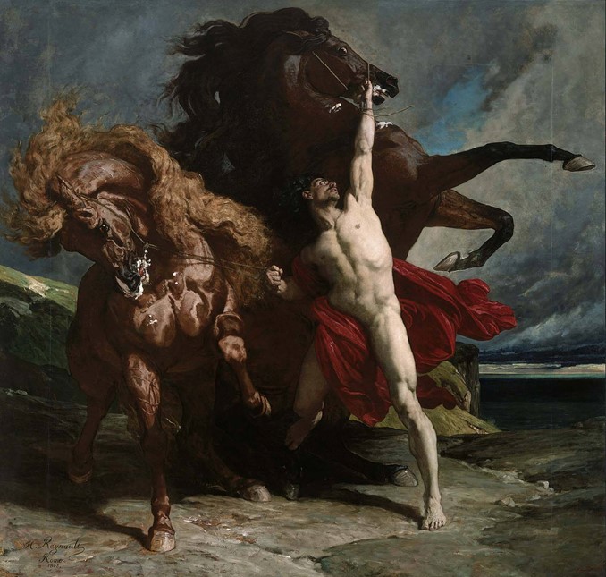 Regnault, Henri - Automedon with the Horses of Achilles - 1868