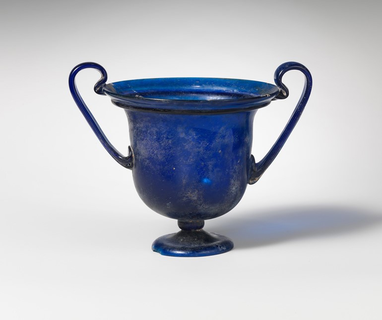Glass cantharus (drinking cup),ca. A.D. 40–80, Roman - The Metropolitan Museum of Art