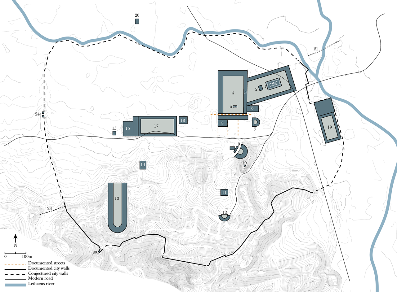 Plan of magnesia. http://proceduralmagnesia.com/city-plan.html