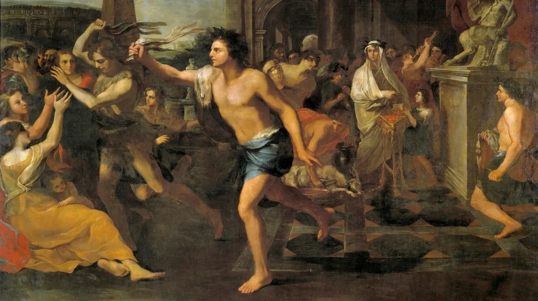 Lupercalia by Andrea Camassei is a 17th century portrayal of the riotous festival.