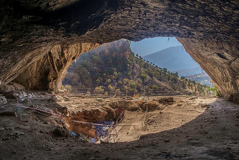 Inside the Shanidar Cave