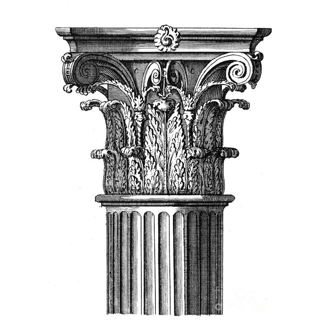 Corinthian Capital with Acanthus