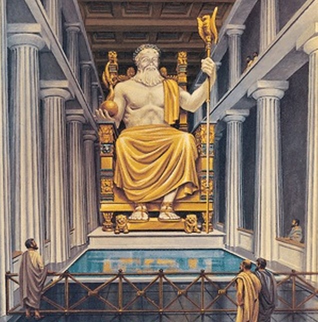 Statue of Zeus at Olympia