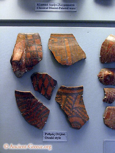 Pottery fragments from Otzaki