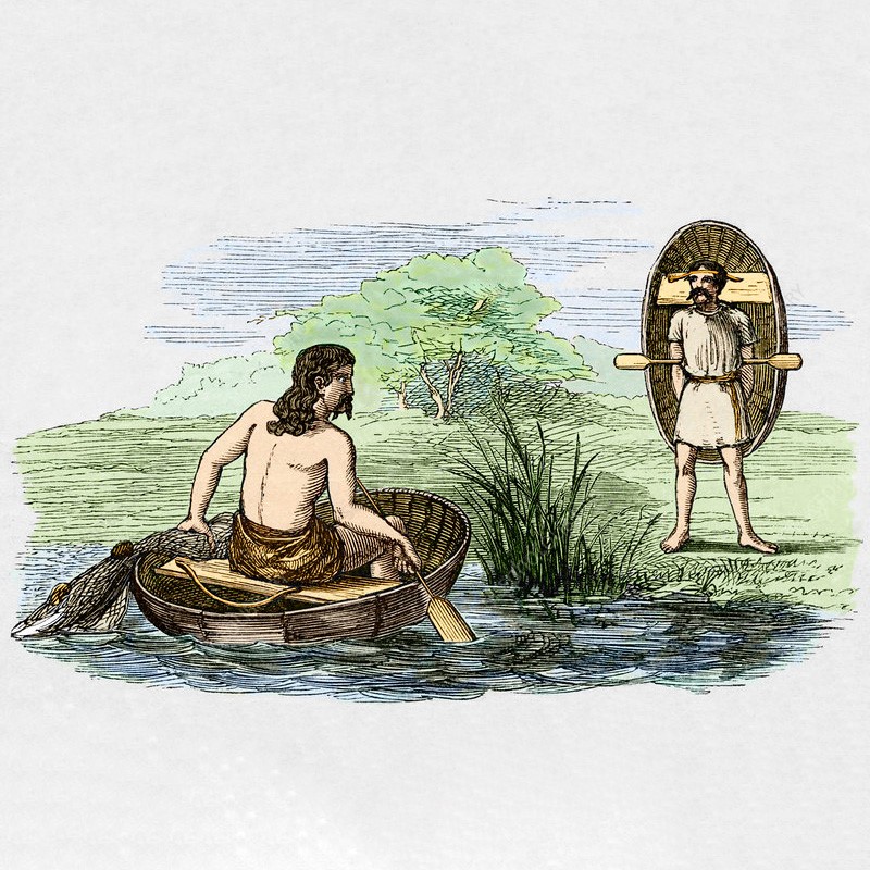 https://www.sciencephoto.com/media/363458/view/coracle-boats-of-the-ancient-britons
